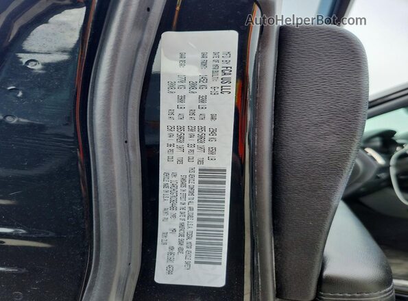 1C4RDHDG7KC824466 2019 DODGE DURANGO Black Widok wnętrza 360 stopni