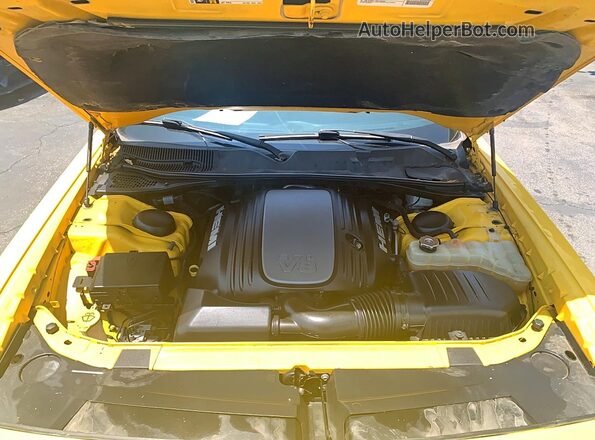2C3CDZBT1HH639514 2017 DODGE CHALLENGER Желтый Вид панели приборов