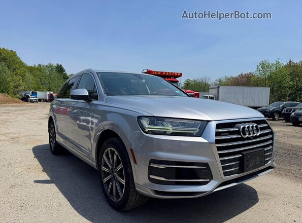 WA1LAAF78HD004851 2017 AUDI Q7 Серебряный Задняя левая четверть