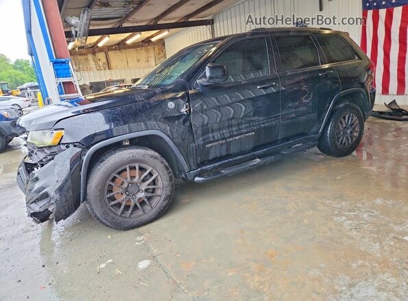 1C4RJFAG7JC151775 2018 JEEP GRAND Черный Передняя левая четверть