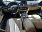2017 Bmw 320 I Черный vin: WBA8E1G36HNU16690