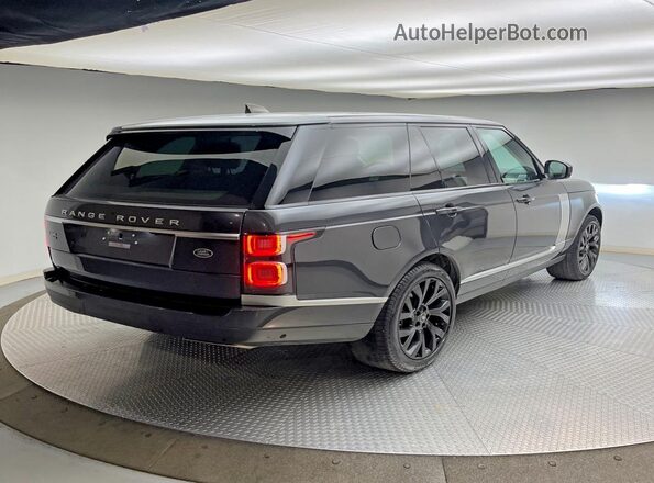 SALGS2RU0MA430386 2021 LAND ROVER RANGE Серый Передняя правая четверть