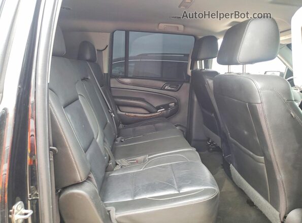 1GNSKHKC8JR208821 2018 CHEVROLET SUBURBAN Черный Вид подкапотного пространства