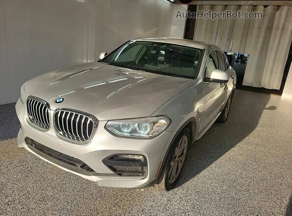 5UX2V1C06M9E06590 2021 BMW X4 Серый Задняя левая четверть