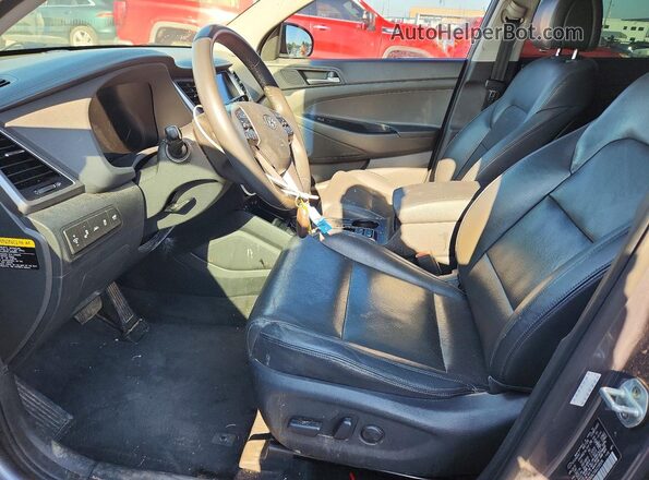 KM8J33A23GU239506 2016 HYUNDAI TUCSON Gray Vista del salpicadero