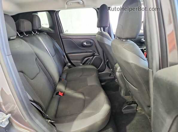 ZACNJAB11KPK14360 2019 JEEP RENEGADE Gray Engine compartment view