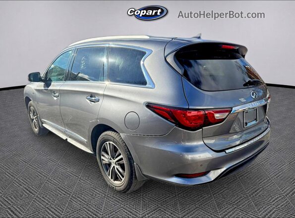 5N1DL0MM5HC525101 2017 INFINITI QX60 Charcoal Przód prawy
