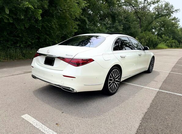 W1K6G7GB6MA045696 2021 MERCEDES-BENZ S Белый Вид спереди