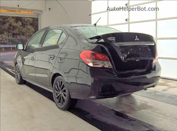ML32F4FJ4LHF06330 2020 MITSUBISHI MIRAGE Black Przód prawy