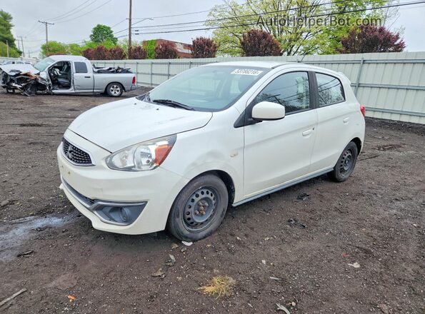 ML32A3HJ6HH011623 2017 MITSUBISHI MIRAGE Белый Задняя левая четверть