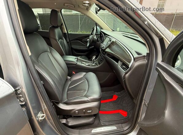 LRBFXCSAXLD155972 2020 BUICK ENVISION Gray Vista trasera