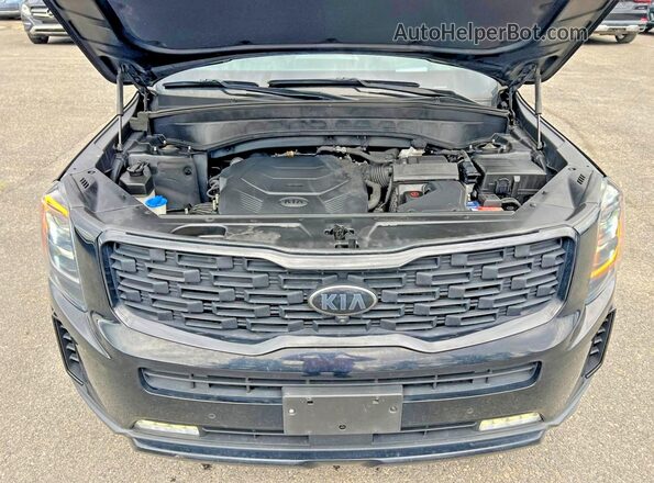 5XYP5DHC3MG161769 2021 KIA TELLURIDE Черный Вид щитка приборов