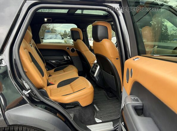 SALWR2RE3KA819794 2019 LAND ROVER RANGE Черный Вид салона спереди