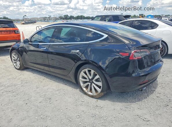 5YJ3E1EA6KF314231 2019 TESLA MODEL Black Задня права чверть