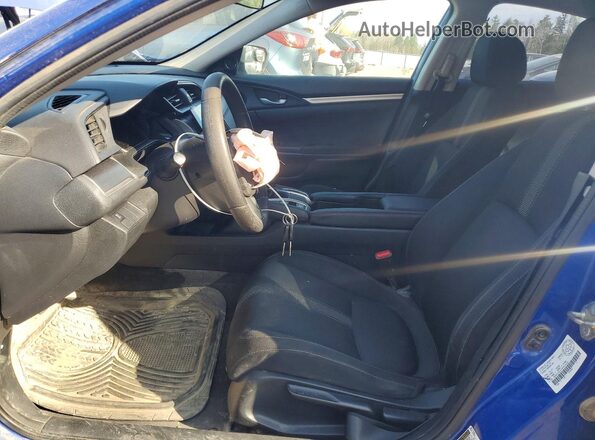 2HGFC2E51HH014533 2017 HONDA CIVIC Blue Widok wnętrza z przodu