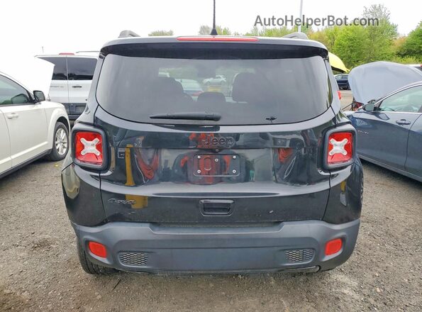 ZACCJBBBXJPH09664 2018 JEEP RENEGADE Черный Вид салона спереди