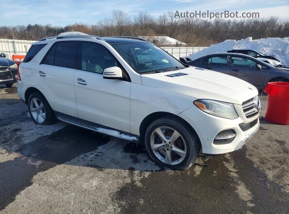 4JGDA5HB2JB151084 2018 MERCEDES-BENZ GLE White Widok z przodu