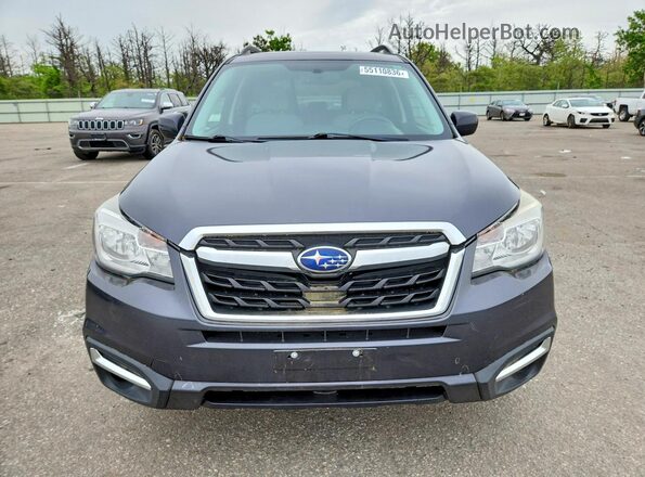 JF2SJAEC5HH573425 2017 SUBARU FORESTER Gray Widok z tyłu
