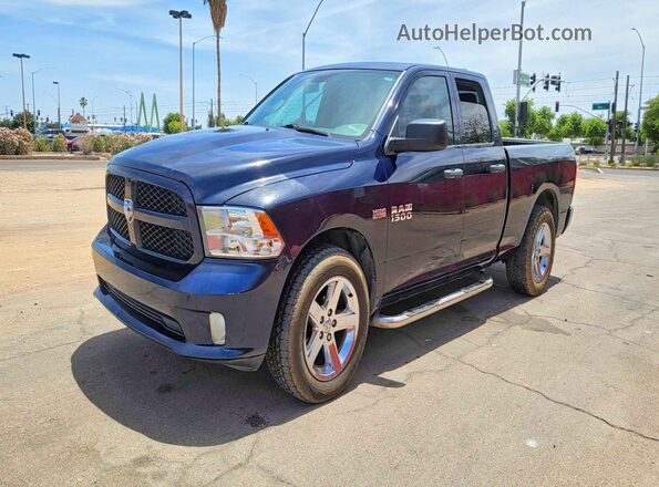 1C6RR6FT5HS866348 2017 RAM 1500 Синий Задняя правая четверть
