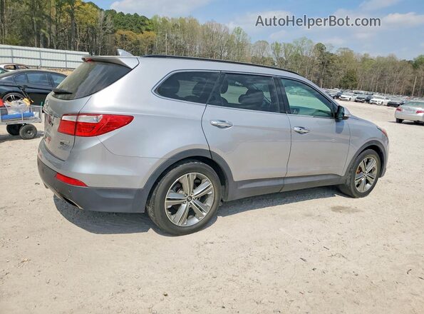 KM8SRDHF1GU157016 2016 HYUNDAI SANTA FE Серебряный Передняя правая четверть
