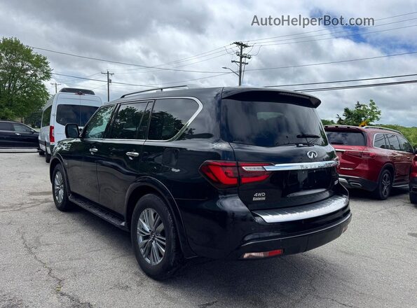 JN8AZ2NE8L9255512 2020 INFINITI QX80 Черный Задняя правая четверть