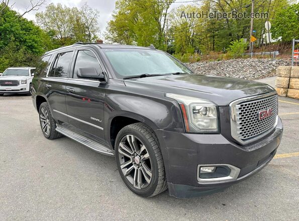 1GKS2CKJ1GR129613 2016 GMC YUKON Черный Передняя левая четверть