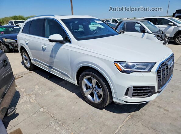 WA1AXAF72MD016963 2021 AUDI Q7 White Vista frontal