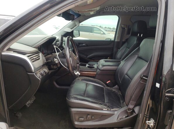 1GNSKHKC8JR208821 2018 CHEVROLET SUBURBAN Черный Вид панели приборов