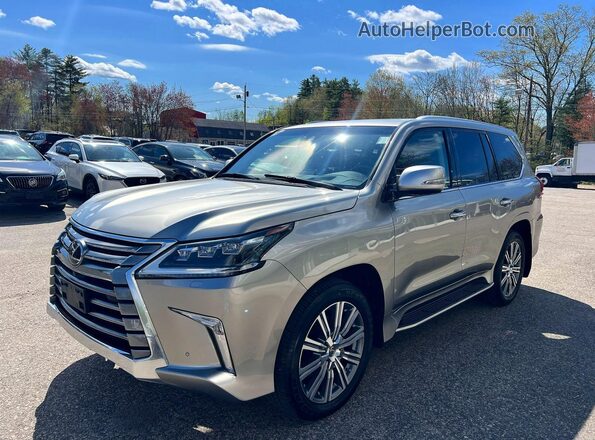 JTJHY7AX3H4246722 2017 LEXUS LX Silver Задня права чверть