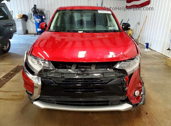 JA4AZ3A36HZ010845 2017 MITSUBISHI OUTLANDER Красный Вид сзади