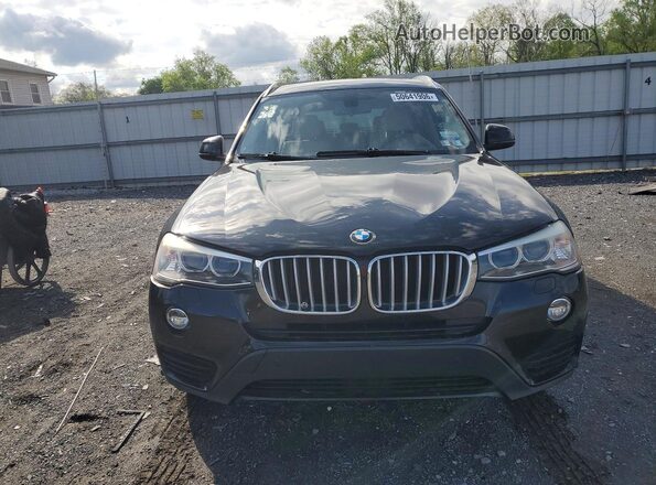 5UXWX9C51G0D67406 2016 BMW X3 Черный Вид сзади
