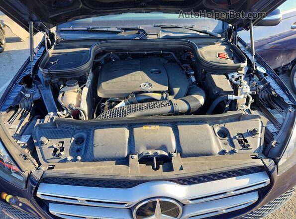 4JGFB4JB0LA114215 2020 MERCEDES-BENZ GLE Синий Вид подкапотного пространства