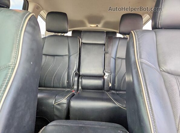 5N1DL0MN9HC555615 2017 INFINITI QX60 Серый Вид задней части салона