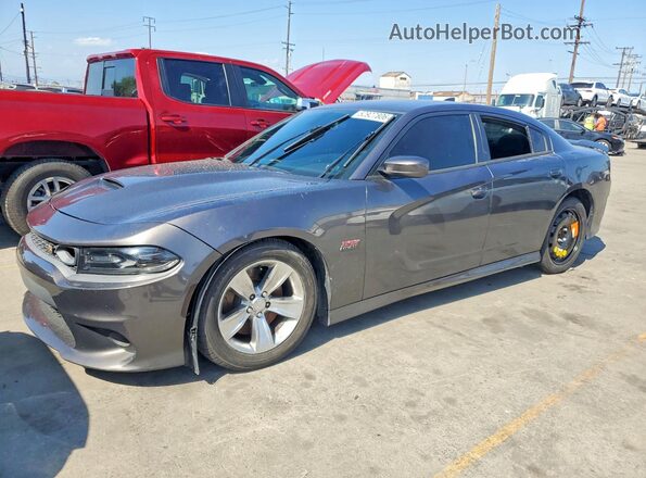 2C3CDXGJ6KH564036 2019 DODGE CHARGER Серый Задняя левая четверть