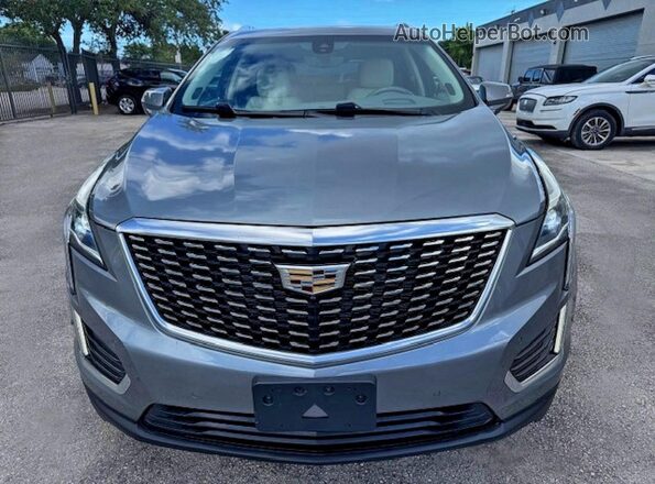 1GYKNDRS7LZ196339 2020 CADILLAC XT5 Серый Вид сзади