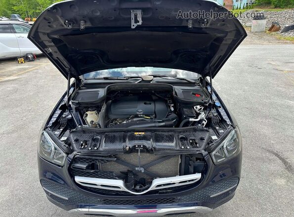 4JGFB4KB3LA080527 2020 MERCEDES-BENZ GLE Blue Вид салону спереду