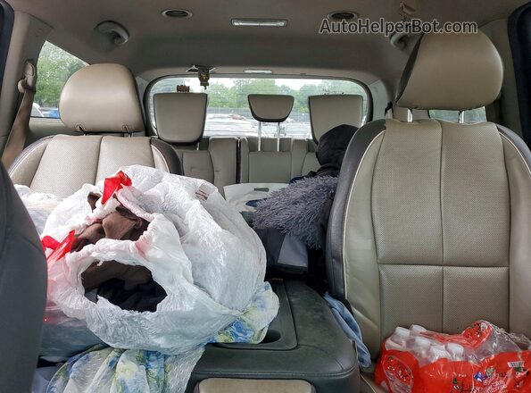 KNDMB5C14G6208712 2016 KIA SEDONA Белый Вид задней части салона