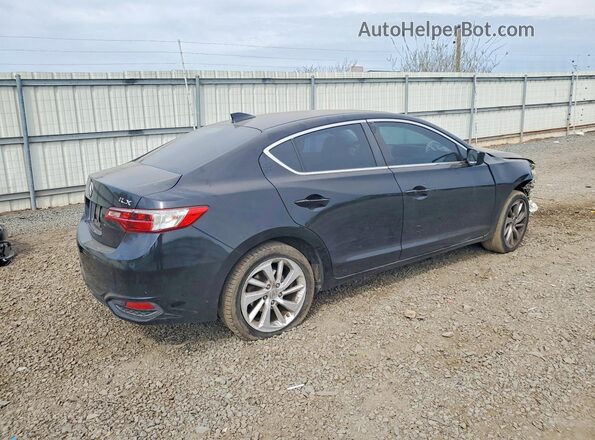 19UDE2F32GA022491 2016 ACURA ILX Черный Задняя правая четверть