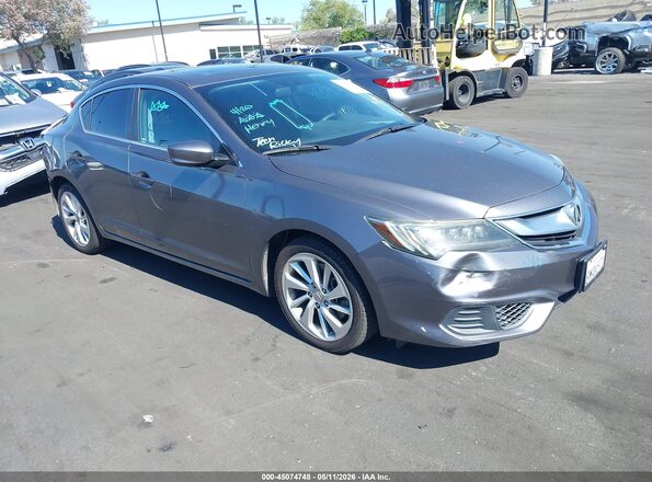 19UDE2F34HA005547 2017 ACURA ILX Gray Delantero derecho