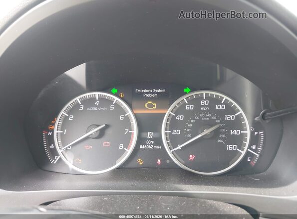 19UDE2F73JA005449 2018 ACURA ILX Белый Вид задних сидений
