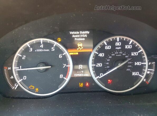 19UDE2F76GA008922 2016 ACURA ILX Серебряный Вид щитка приборов
