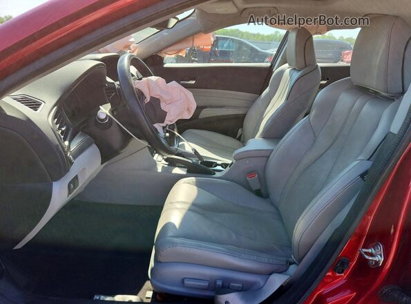 19UDE2F78KA005853 2019 ACURA ILX Red Widok wnętrza z przodu