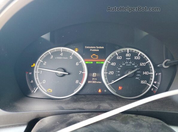19UDE2F79MA011373 2021 ACURA ILX Серый Вид щитка приборов