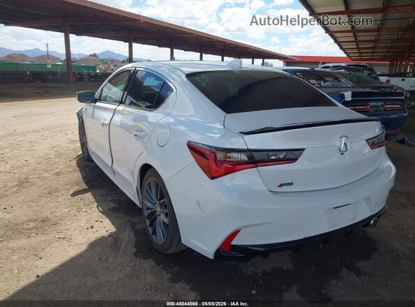 19UDE2F85NA004205 2022 ACURA ILX Белый Задняя левая четверть