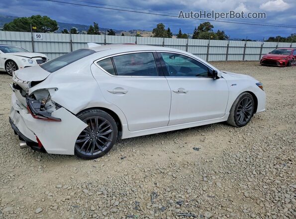 19UDE2F87LA000282 2020 ACURA ILX Белый Задняя правая четверть