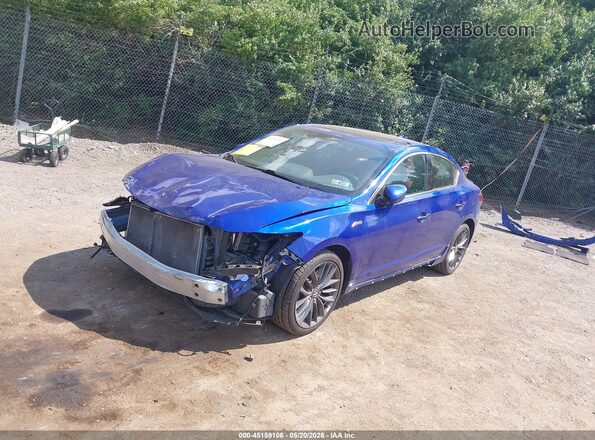 19UDE2F87MA002017 2021 ACURA ILX Blue Vista tres cuartos delantera izquierda
