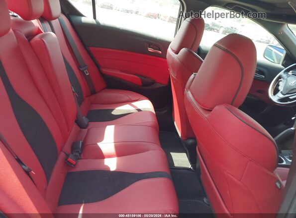 19UDE2F87MA002017 2021 ACURA ILX Blue Vista de la etiqueta del VIN