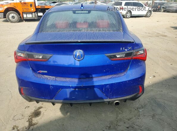 19UDE2F89MA004027 2021 ACURA ILX Blue Vista trasera