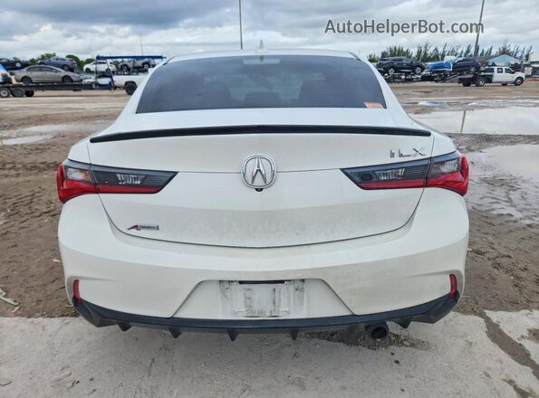 19UDE2F8XKA006348 2019 ACURA ILX White Вид ззаду