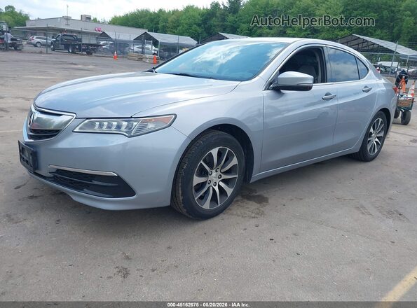19UUB1F30GA008169 2016 ACURA TLX Серебряный Передняя левая четверть